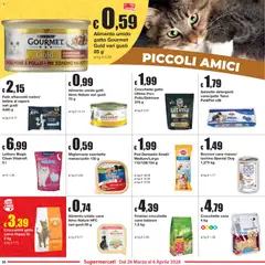 Anteprima del volantino Sì con Te volantino valido a partire dal 26.03.2026 | Pagina: 30 | Prodotti: Manzo, Talco, Crocchette, Crocchette gatto