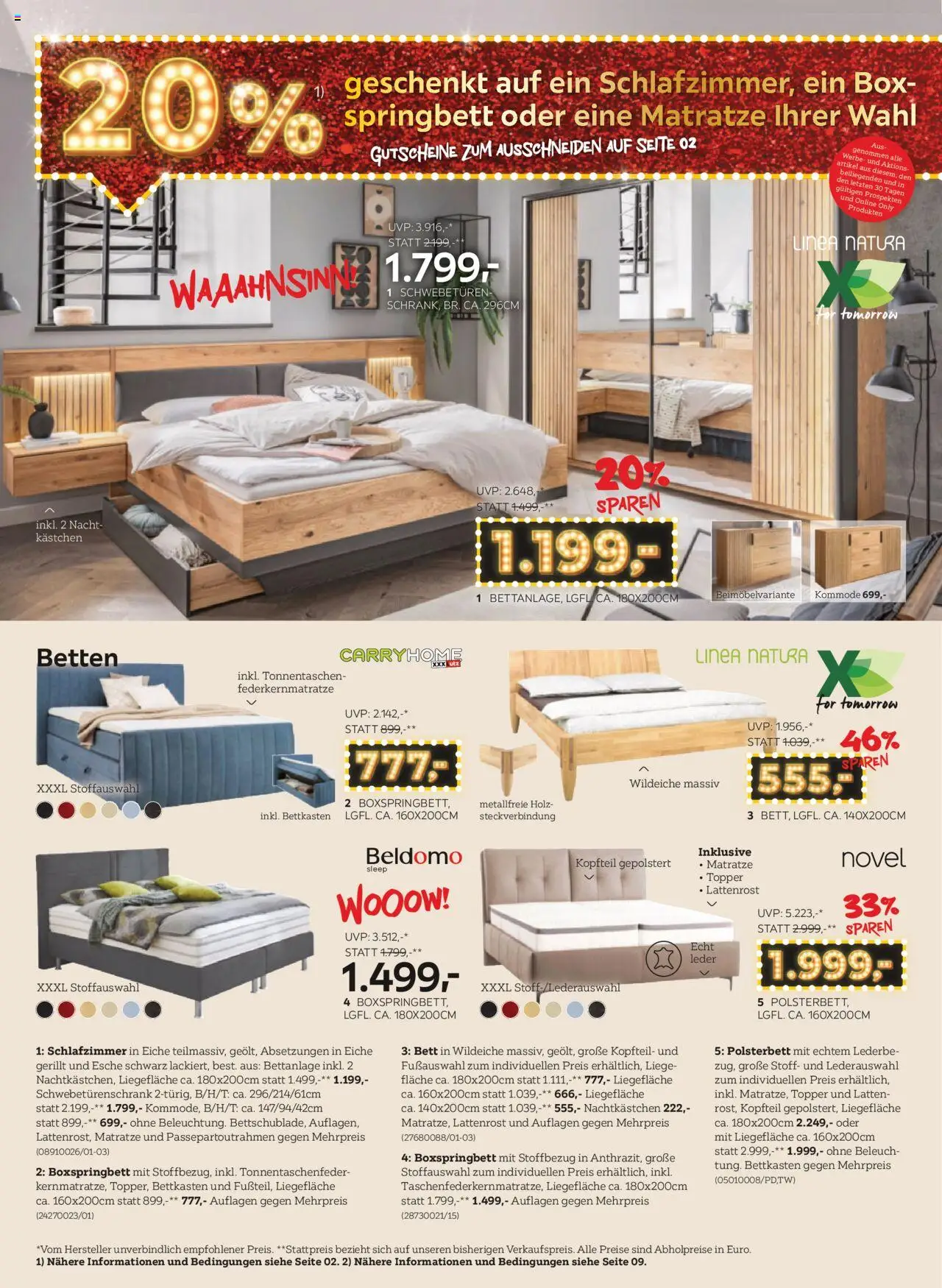 XXXLutz Prospekt aktuell gültig ab 29.07.2025 | Seite: 12 | Produkte: Bett, Kommode, Lattenrost, Box