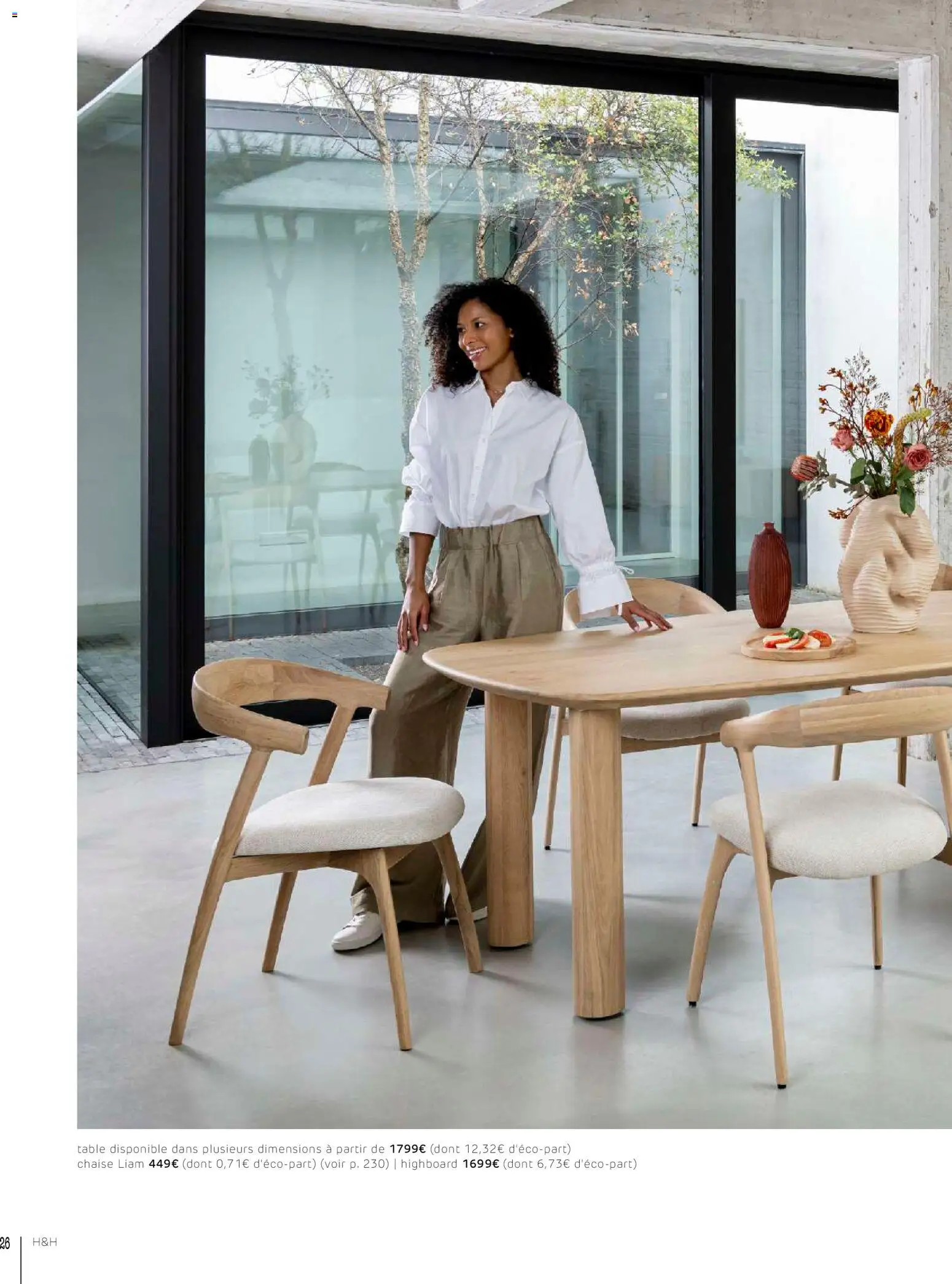 {H1} | Page: 26 | Produits: Table, Chaise