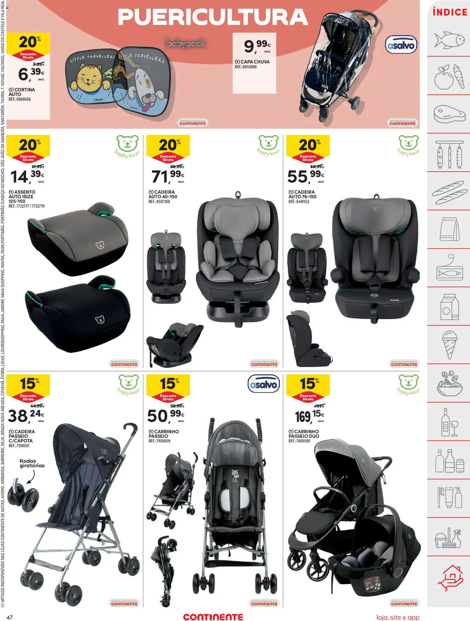 Continente folheto │ válido de 03.02.2026 | Página: 47 | Produtos: Cadeira, Cortina