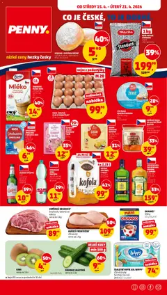 Náhled letáku Penny Market leták od 15.04.2026