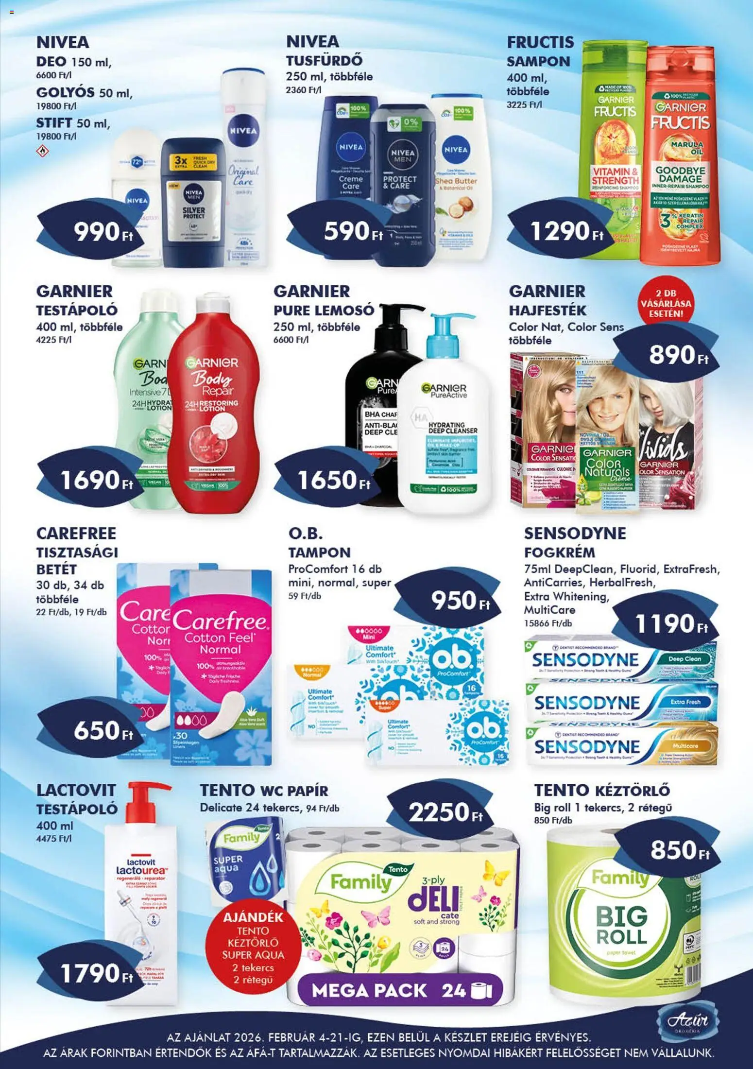 Azur akciós ujság - amely érvényes a következő dátumtól: 04.02.2026 | Oldal: 5