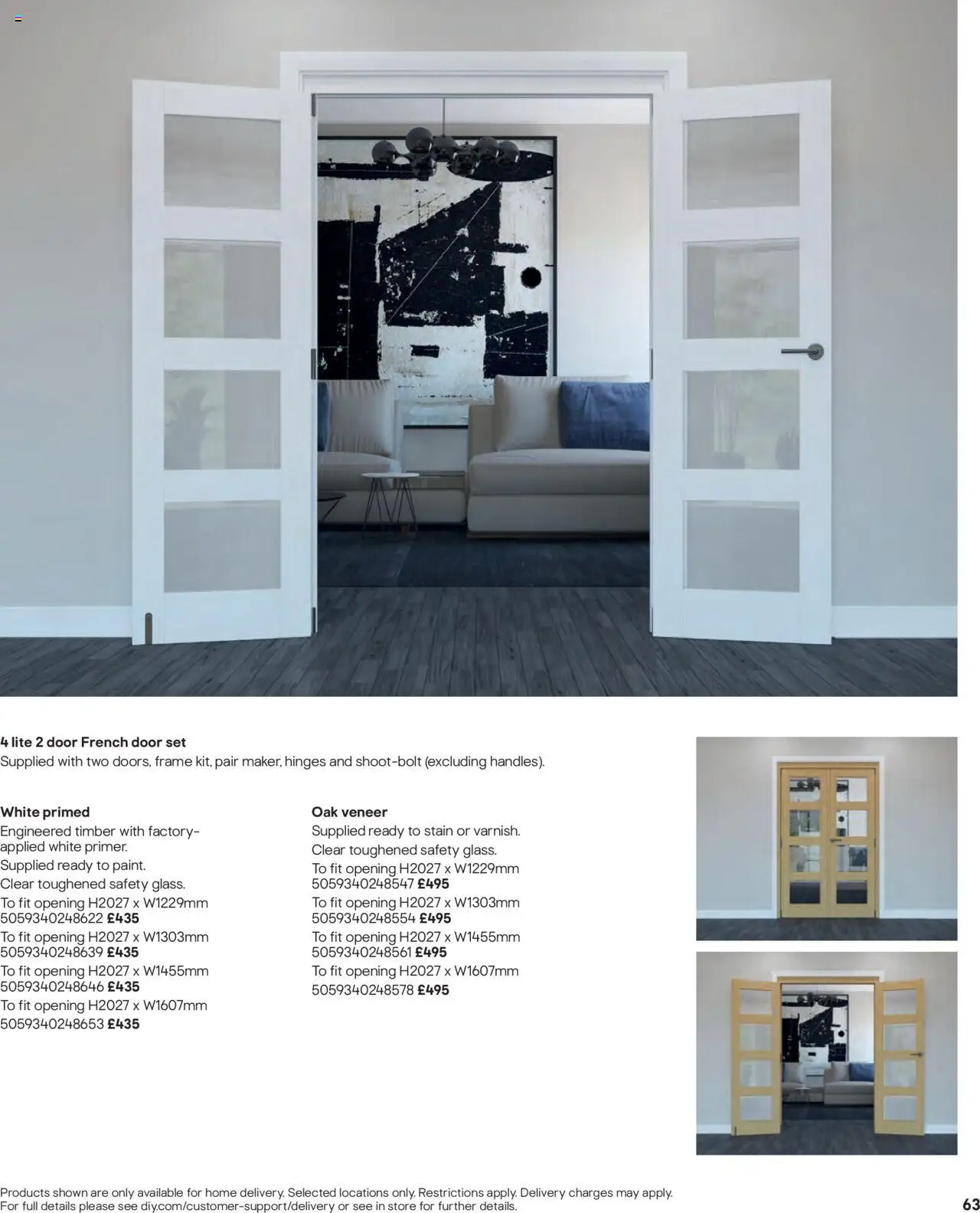 {H1} | Page: 63 | Products: Door