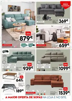 Conforama - Até -60% de desconto em descanso │ válido de 01.05.2025 | Página: 14 | Produtos: Sofás, Sofá, Mesa, Almofadas decorativas