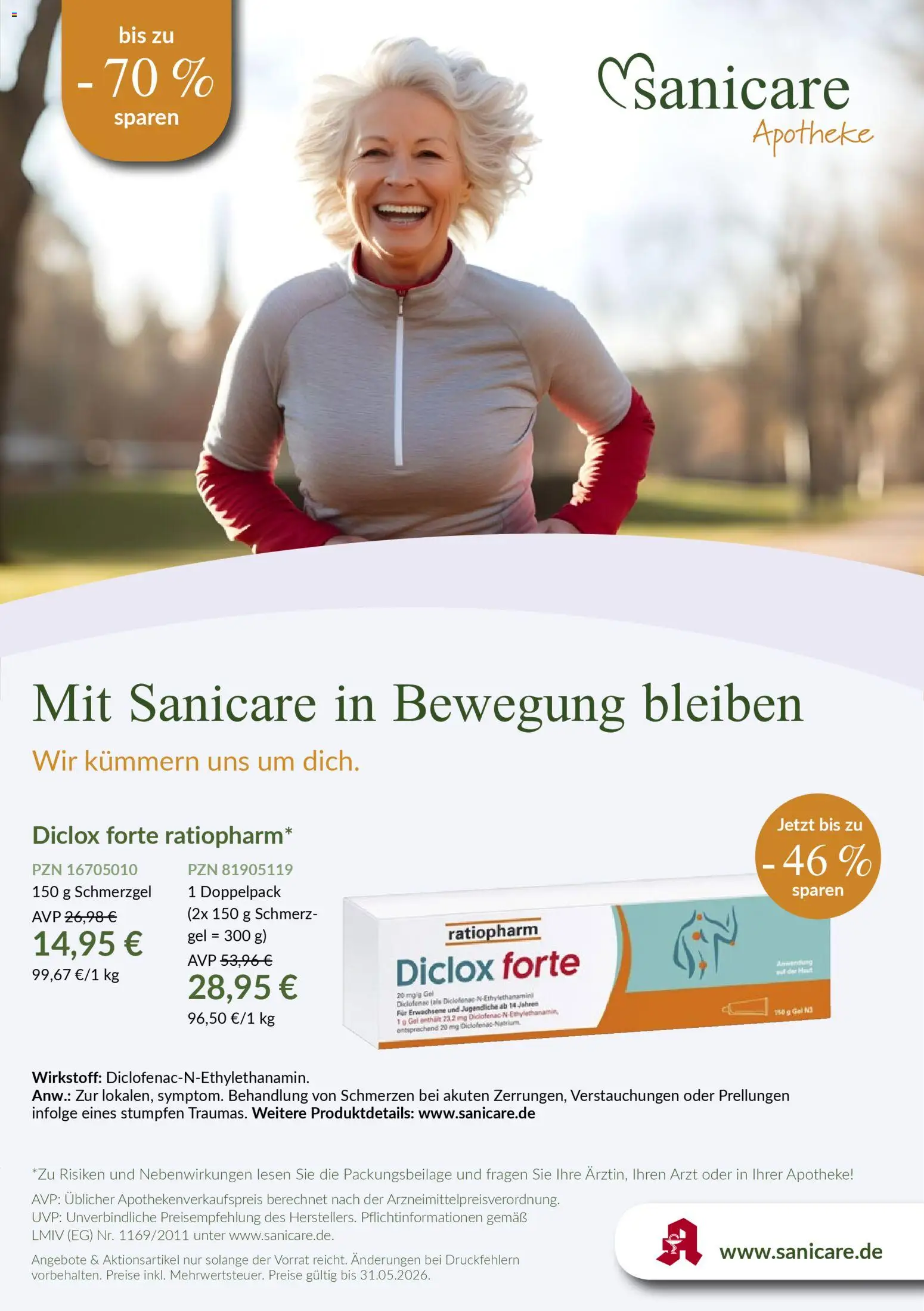 Sanicare Rheuma Katalog 2026 – gültig ab 20.03.2026 | Seite: 1