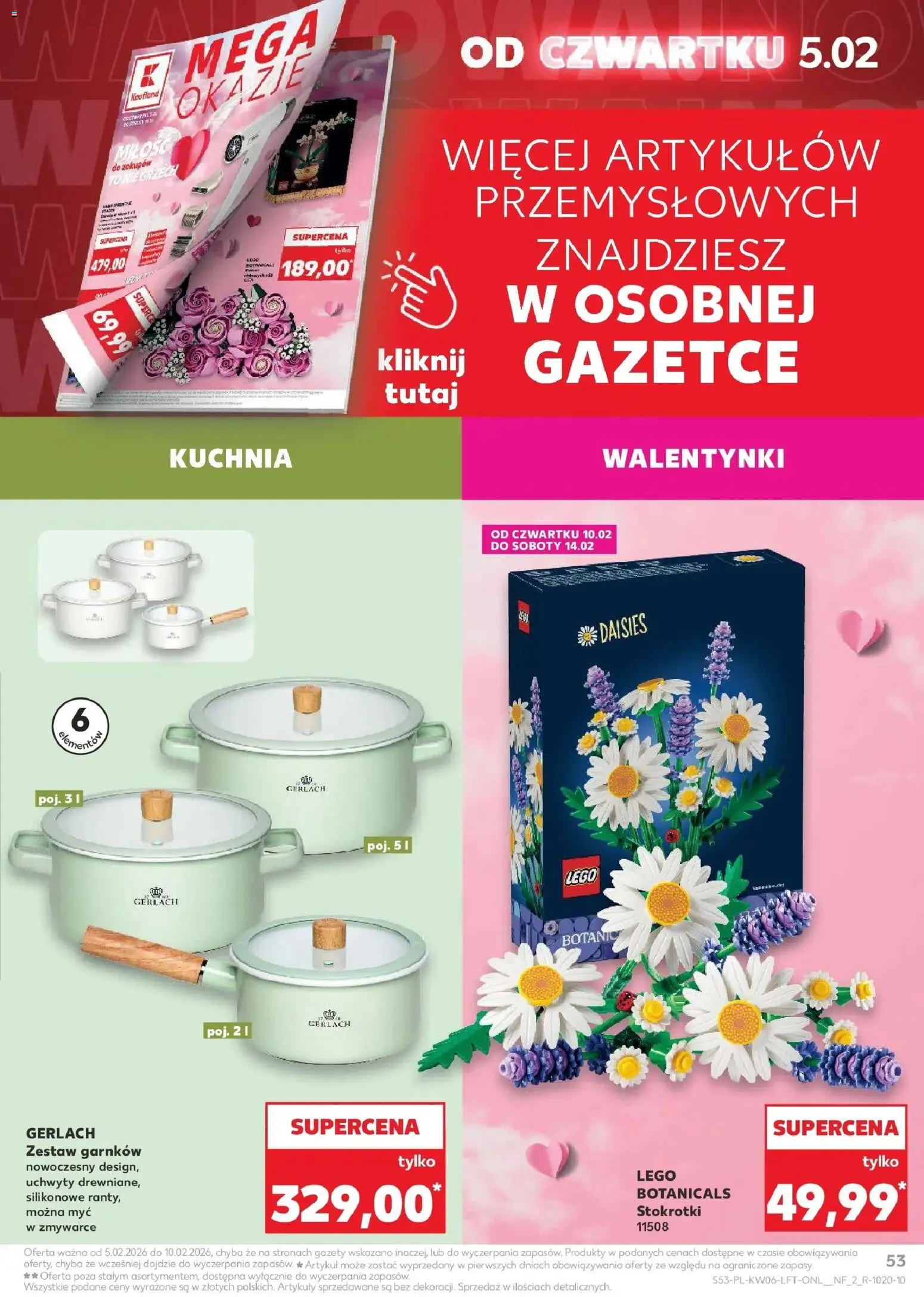 Kaufland gazetka od 05.02.2026 | Strona: 53 | Produkty: Lego