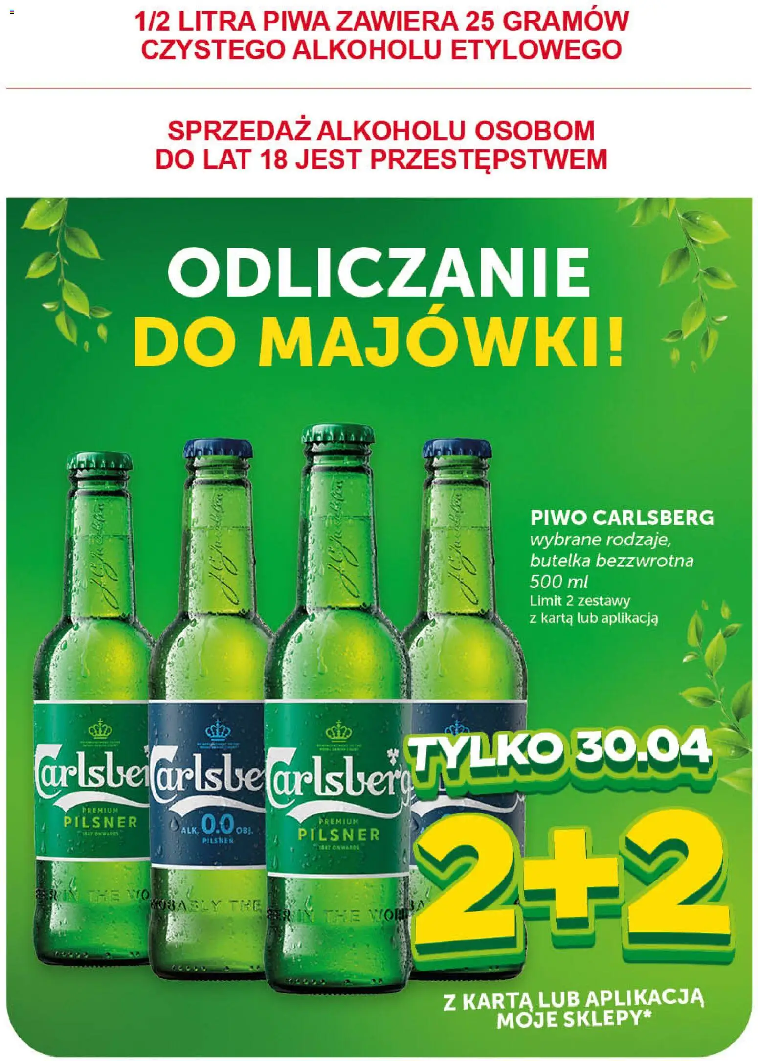 ABC gazetka - Minimarket od 30.04.2026 | Strona: 5 | Produkty: Karta, Piwo Carlsberg, Piwo