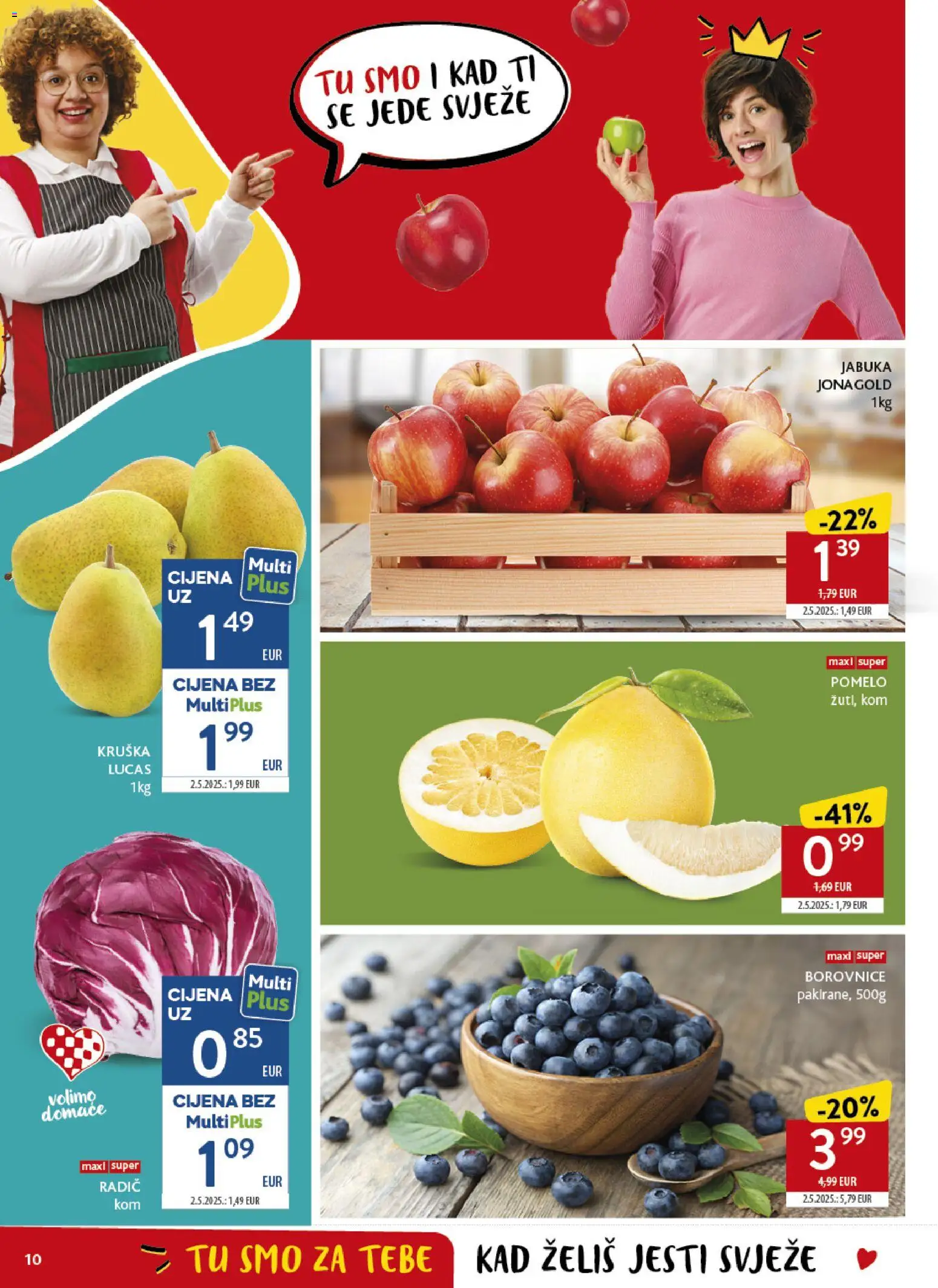 Konzum HR akciós ujság - amely érvényes a következő dátumtól: 14.01.2026 | Oldal: 10 | Termékek: Pomelo