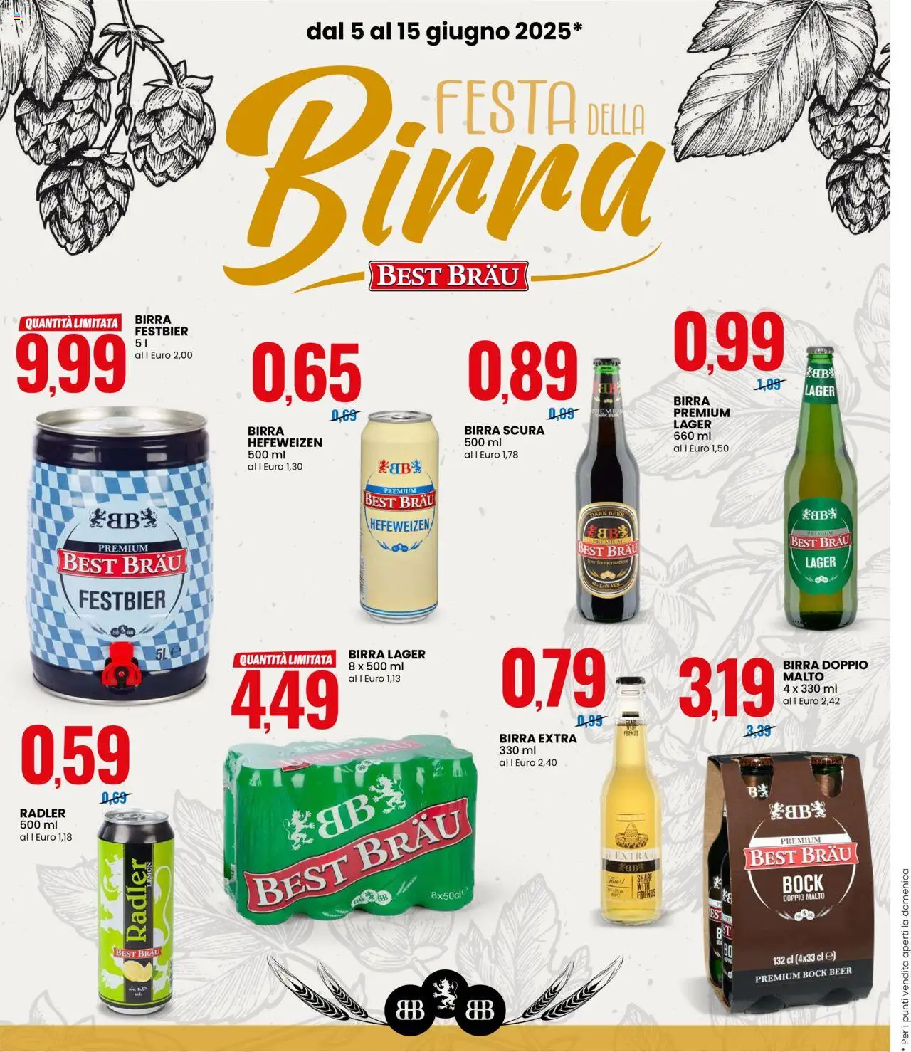 Volantino Eurospin del 05.06.2025 | Pagina: 8 | Prodotti: Birra
