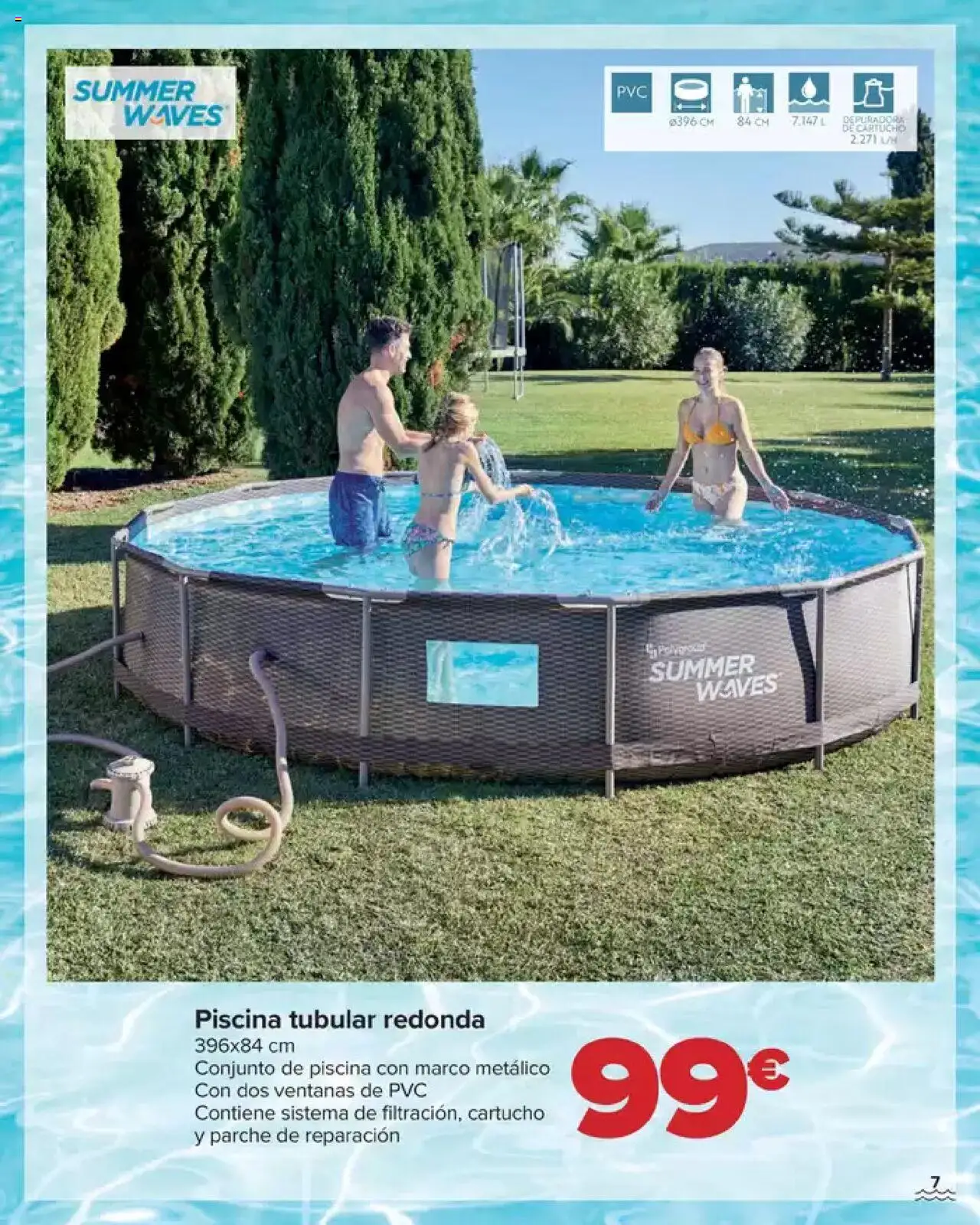 Carrefour - Piscina │ válido desde el 16.05.2025 | Página: 7 | Productos: Marco