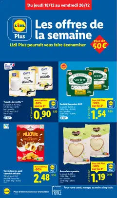 LIDL - Prévisualisation de Yaourt à la vanille, Le produit de 4 x 125 g valide à partir de 18.12.2025 | Page: 10