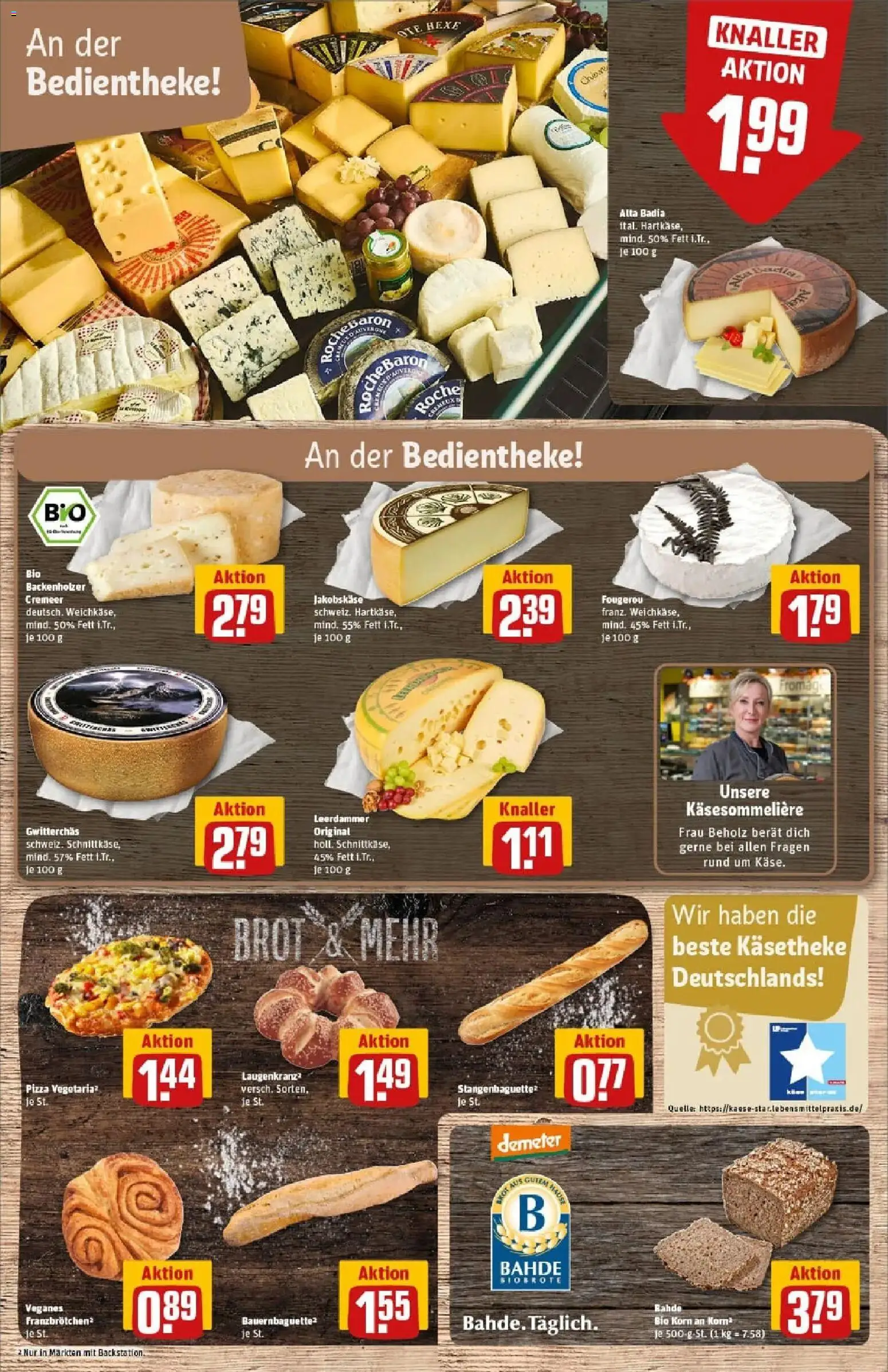 Rewe prospekt Hamburg	 – gültig ab 11.01.2026 | Seite: 11 | Produkte: Baguette, Leerdammer, Brot, Pizza