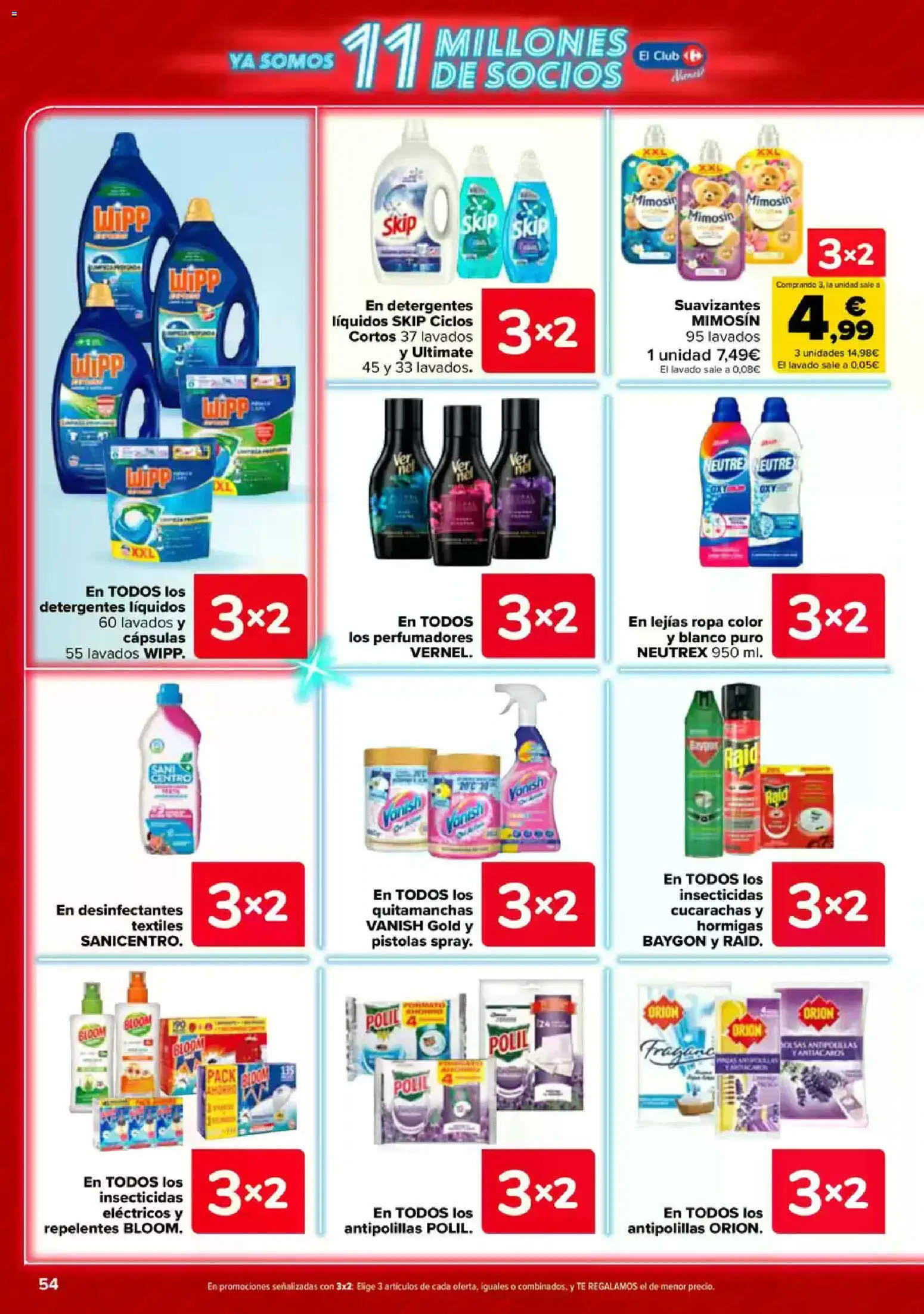 Carrefour folleto │ válido desde el 23.04.2026 | Página: 53 | Productos: Quitamanchas, Té, Ropa