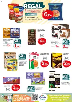 Condis folleto life │ válido desde el 02.07.2025 | Página: 12 | Productos: Café con leche, Leche, Cereales, Φρυγανιές σικάλεως