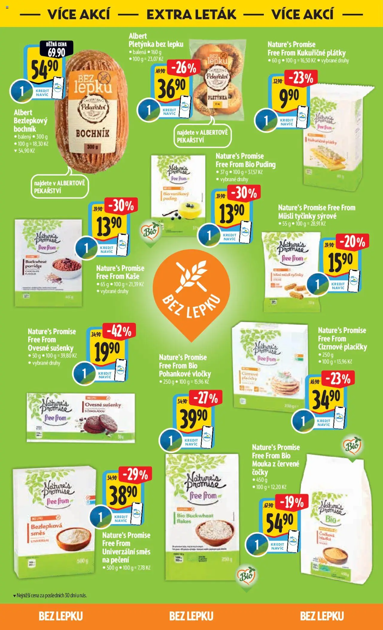Albert leták - Hypermarket od 20.08.2025 | Strana: 46 | Produkty: Vločky, Tyčinky, Puding, Kaše