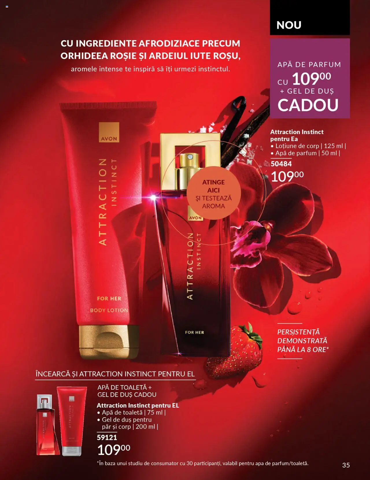 Noul catalog Avon – valabil de la 01.10.2025 | Pagină: 37 | Produse: Apă de parfum, Body, Duș, Gel de duș