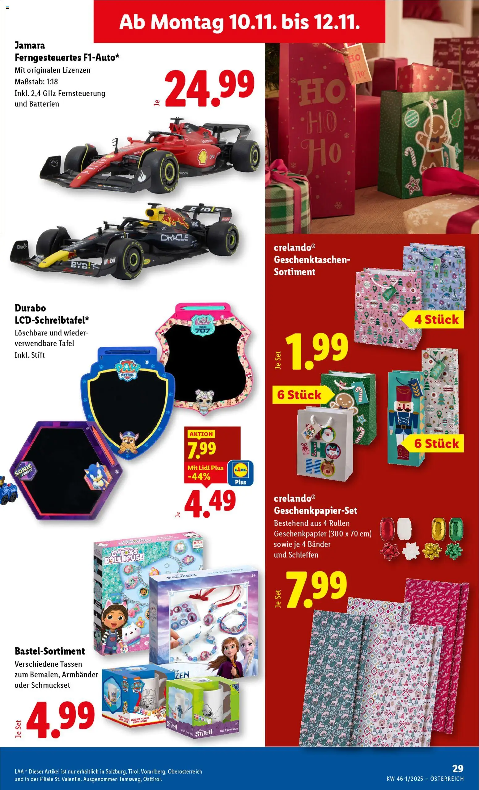 Lidl Flugblatt - Altenmarkt im Pongau, St. Johann im Pongau, Zell am See gültig ab 06.11.2025 | Seite: 31