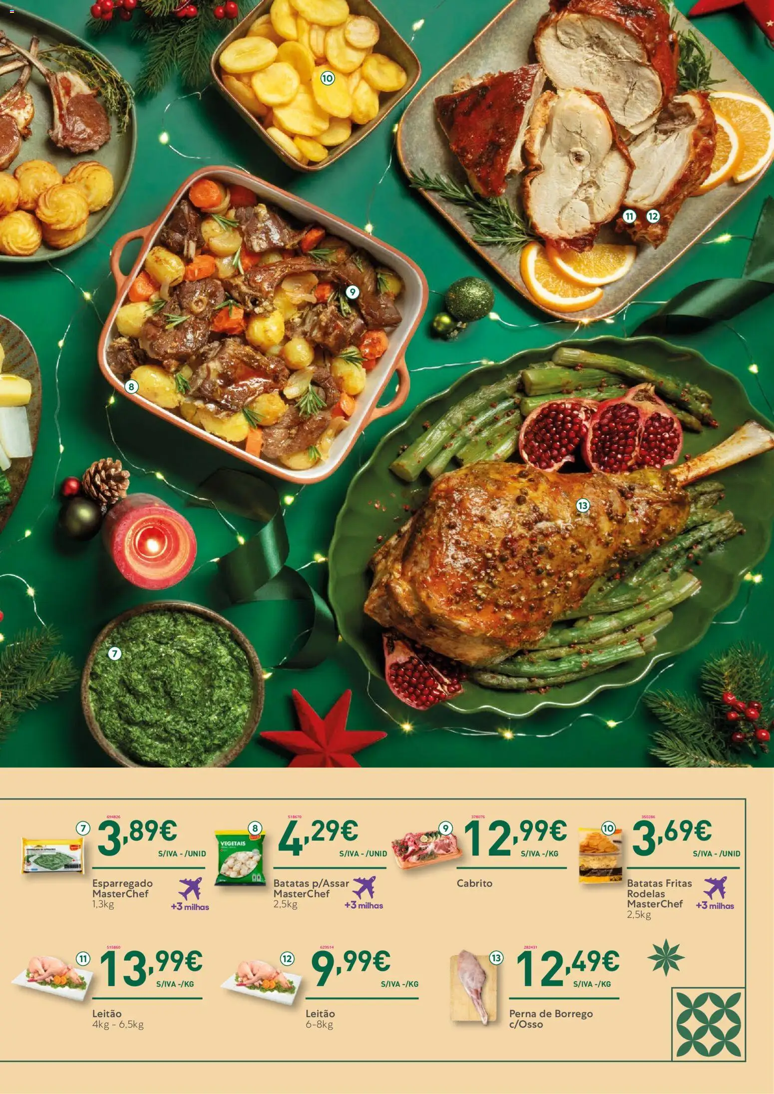 Recheio - Catálogo de Natal │ válido de 06.11.2025 | Página: 15 | Produtos: Cabrito, Batatas fritas