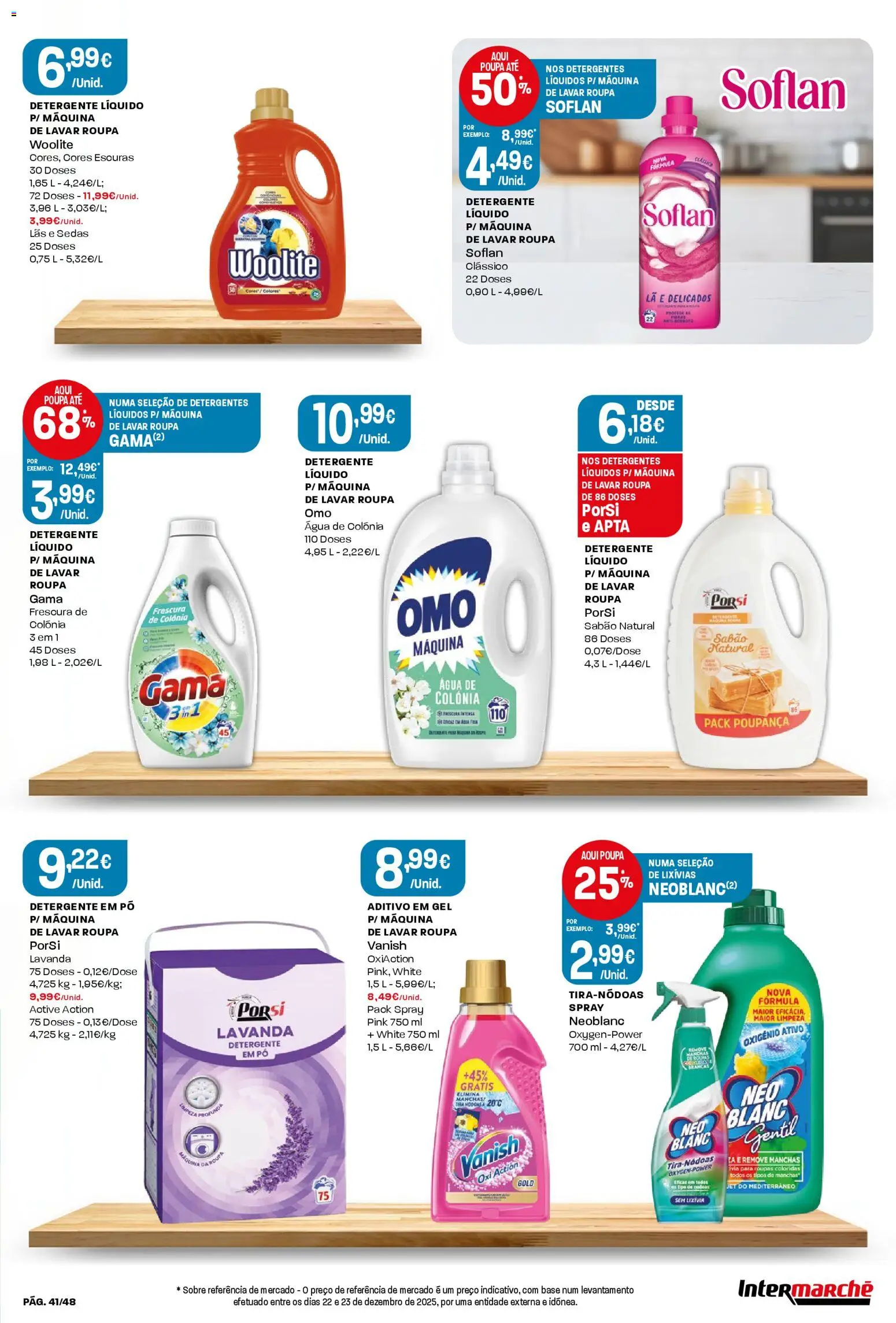 Intermarché folheto │ válido de 29.01.2026 | Página: 41 | Produtos: Máquina de lavar, Sabão, Detergente, Roupas
