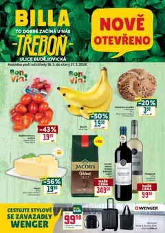 Náhled letáku Billa leták - Speciál: Třeboň od 18.03.2026