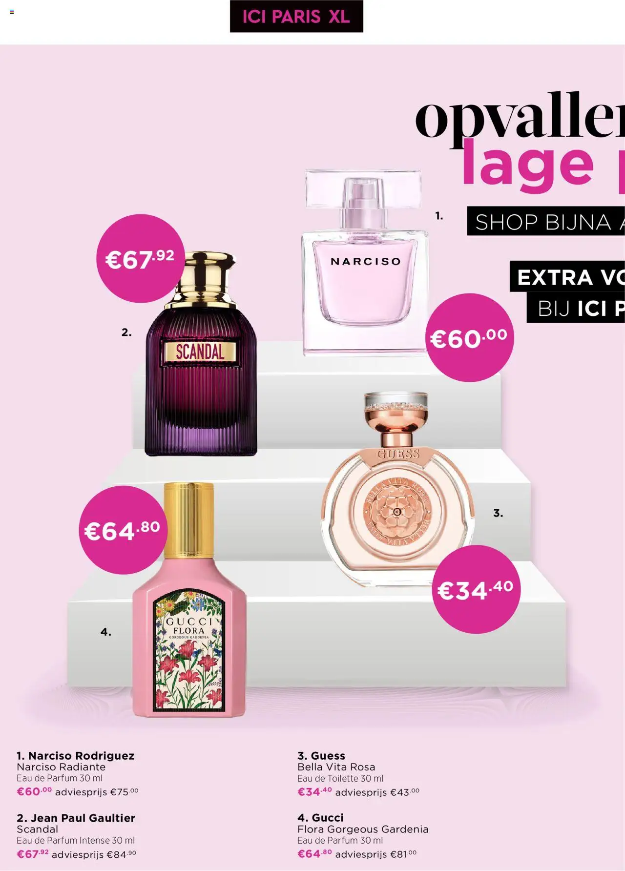  | Pagina: 12 | Producten: Parfum, Eau de toilette