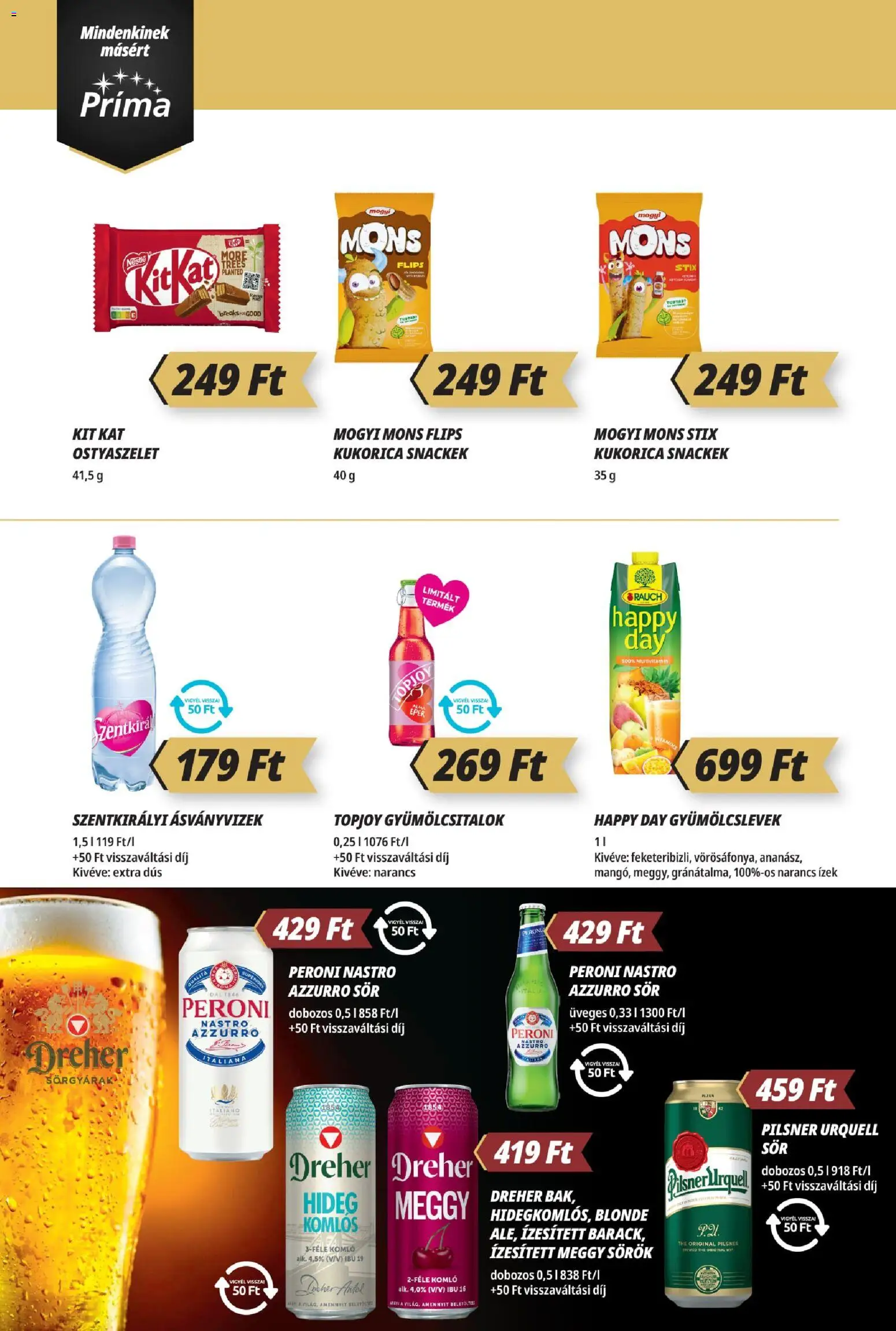 CBA Príma akciós ujság - amely érvényes a következő dátumtól: 12.02.2026 | Oldal: 10