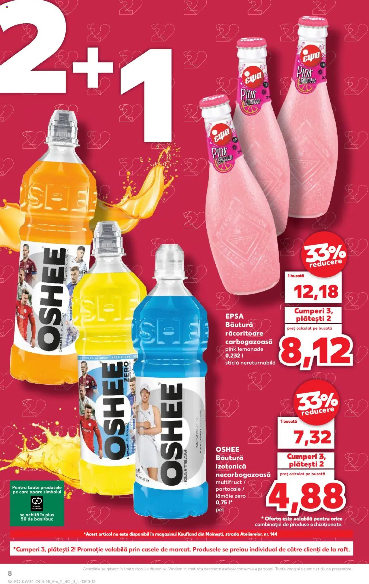 Kaufland RO akciós ujság - amely érvényes a következő dátumtól: 20.08.2025 | Oldal: 8