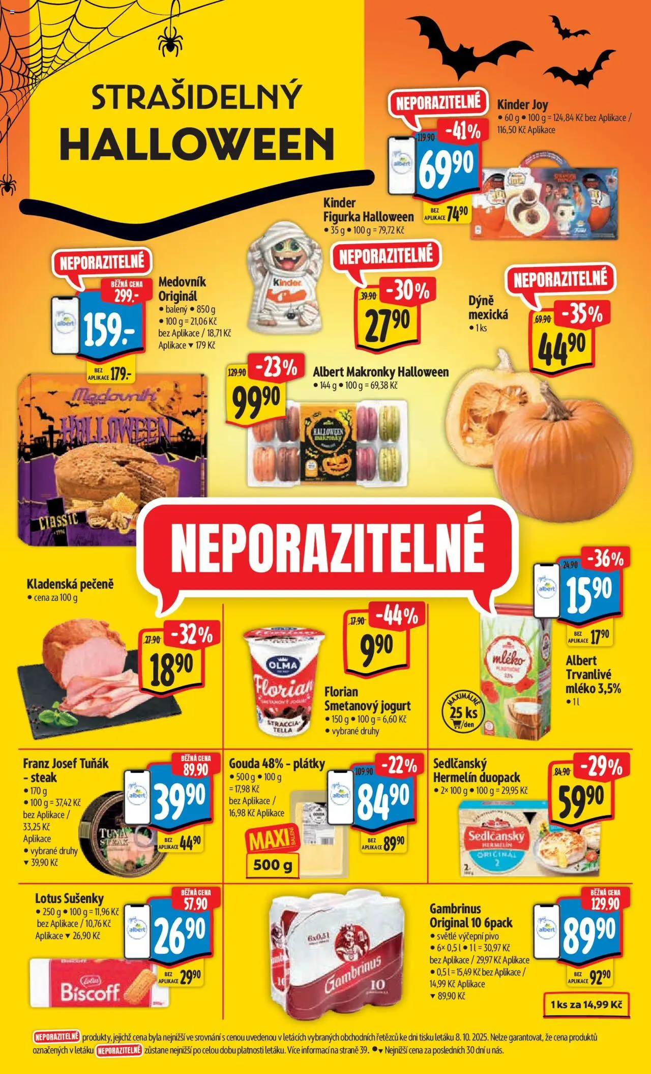Albert leták - Hypermarket od 15.10.2025 | Strana: 63 | Produkty: Tuňák, Lotus sušenky, Smetanový jogurt, Gambrinus