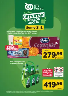 PerSu četvrtak poklon akcija - pregled PerSu kataloga - važi od 21.08.2025