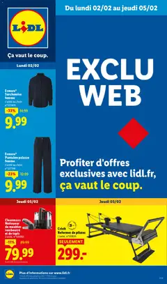 LIDL - Prévisualisation de LIDL catalogue les bonnes affaires de la semaine valide à partir de 02.02.2026