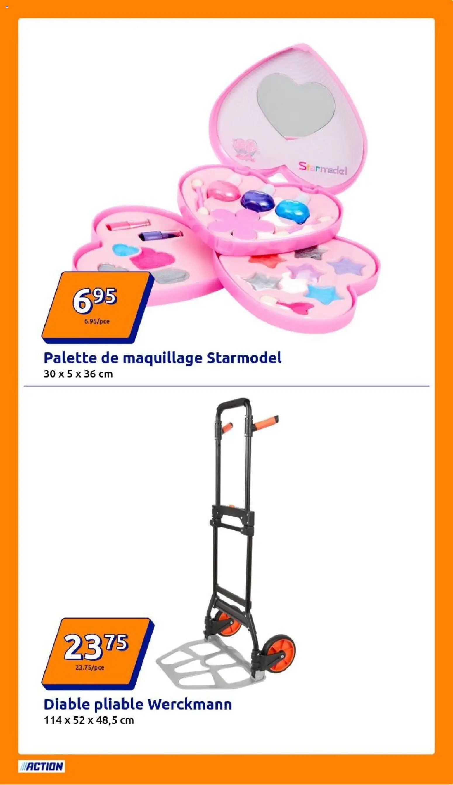 {H1} | Page: 25 | Produits: Diable pliable, Maquillage