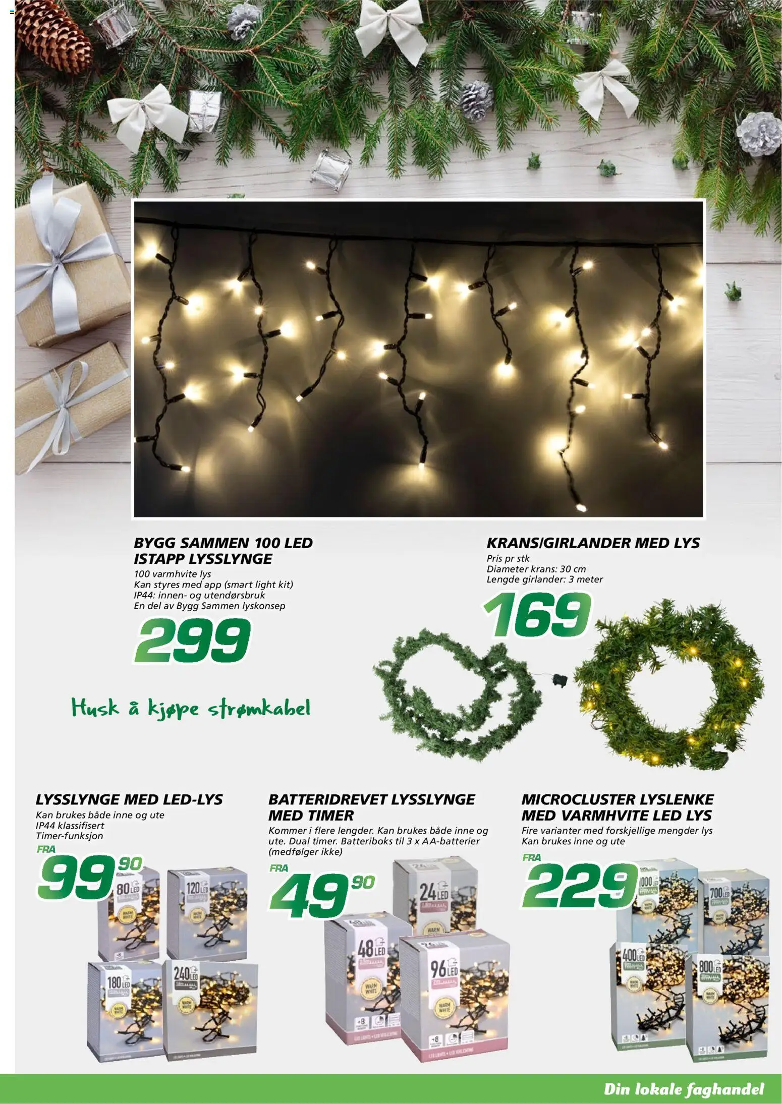 {H1} | Side: 7 | Produkter: Led lys, Lys