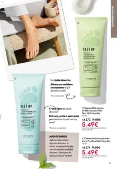 Vista previa Oriflame - Catálogo Campaña 14 válido desde el 08.10.2025 | Página: 19 | Productos: Antitranspirante, Crema, Crema hidratante, Baño