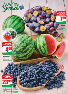 Dino Gazetka od 23.07.2025 | Strona: 35 | Produkty: Arbuz, Borówka amerykańska