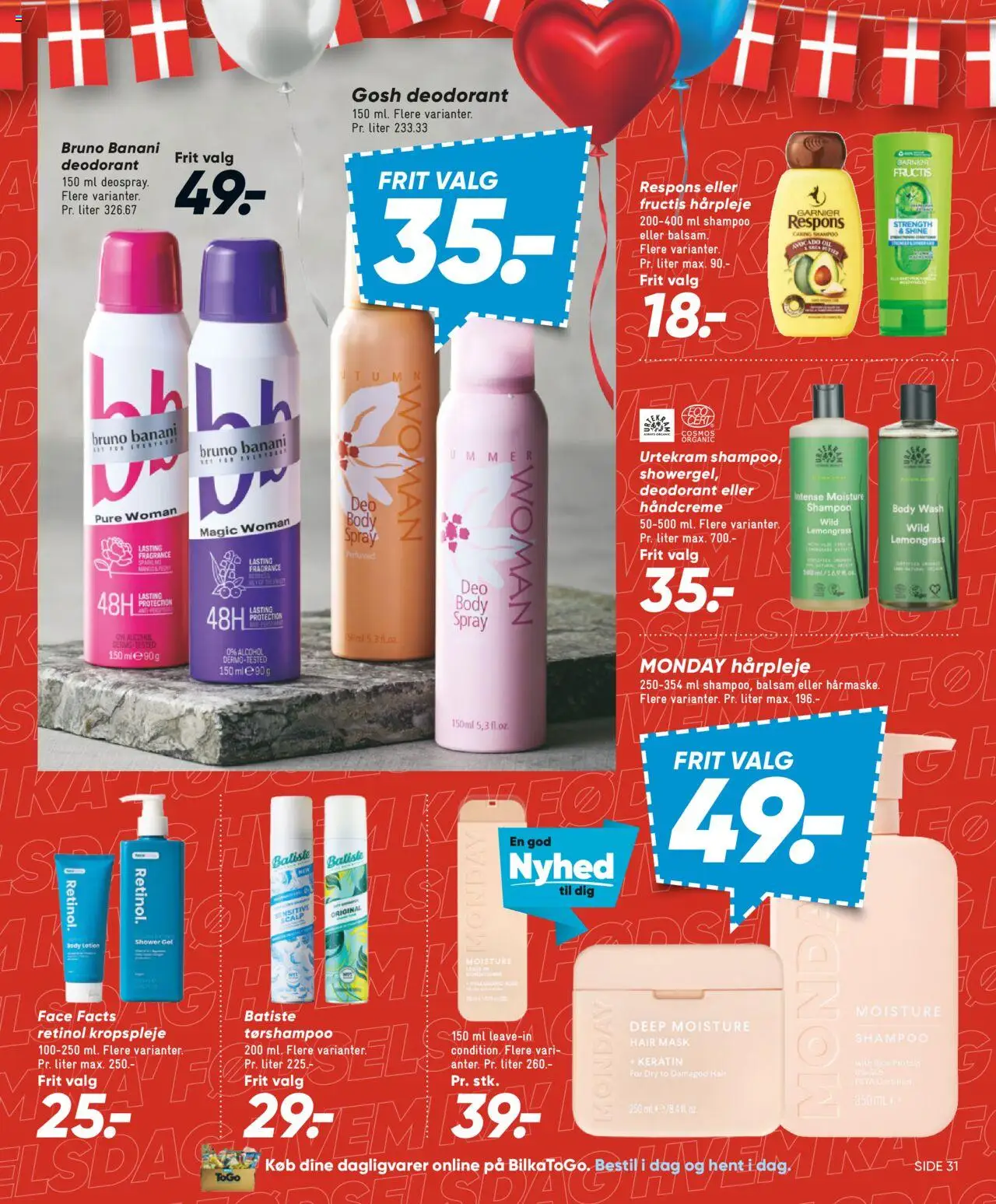 Bilka Tilbudsavis gyldig fra 08.08.2025 | Side: 43 | Produkter: Shampoo, Håndcreme, Deodorant, Avocado
