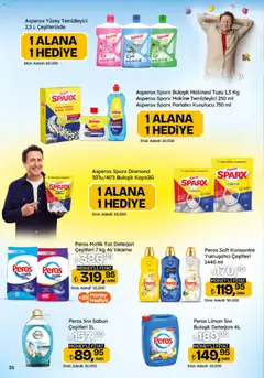 29.01.2026 tarihinden itibaren geçerli olan Migros kataloğu önizlemesi | Sayfa: 56