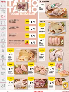 Pré-visualização PEITO DE PERU CONTINENTE (BALCÃO DE ATENDIMENTO), Turkey breast válido de 14.04.2026 | Página: 10