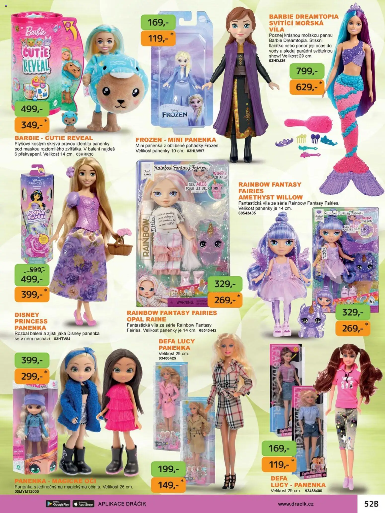 Dráčik leták od 03.10.2025 | Strana: 59 | Produkty: Panenka, Kostým, Barbie