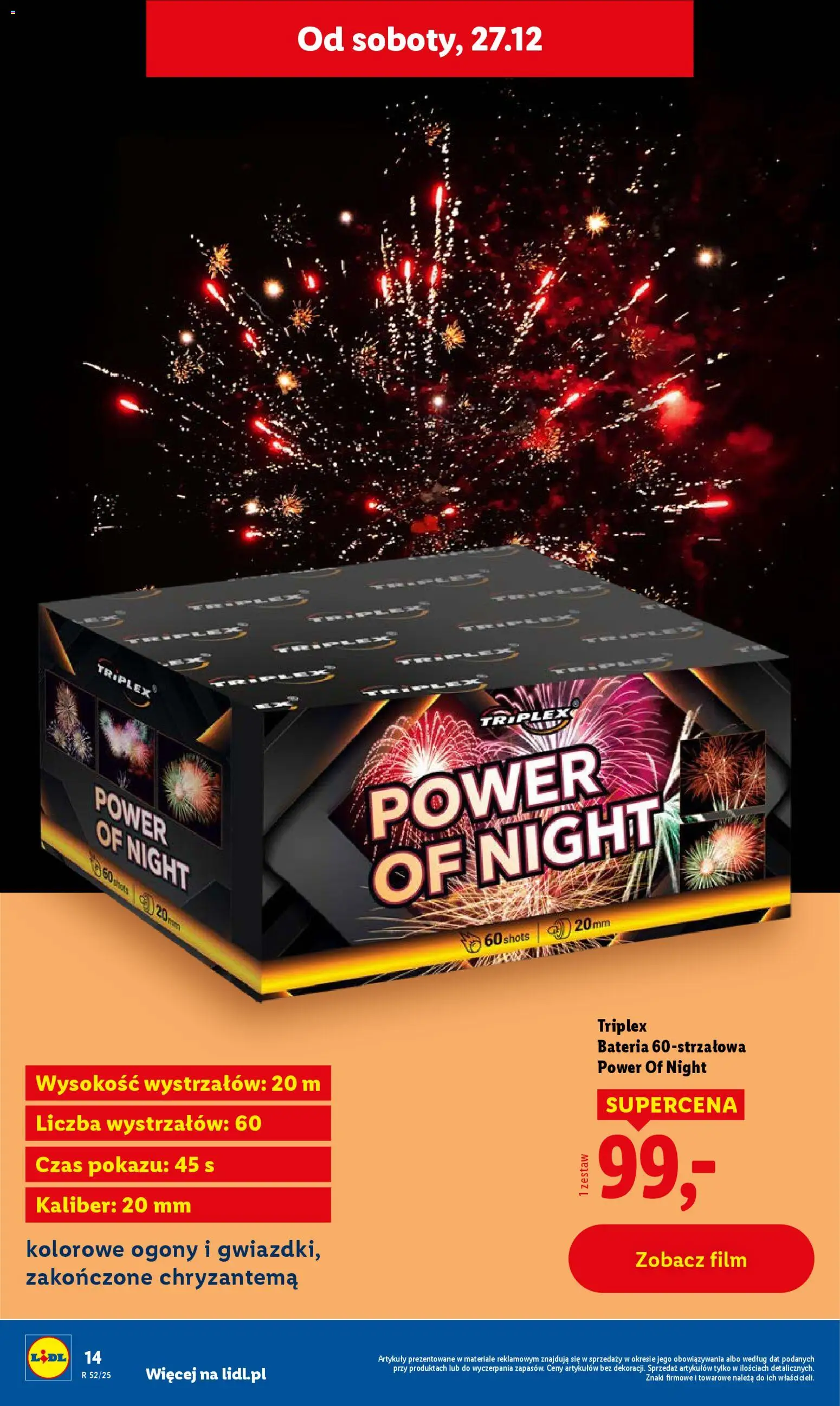 Lidl Gazetka od 27.12.2025 | Strona: 14 | Produkty: Bateria