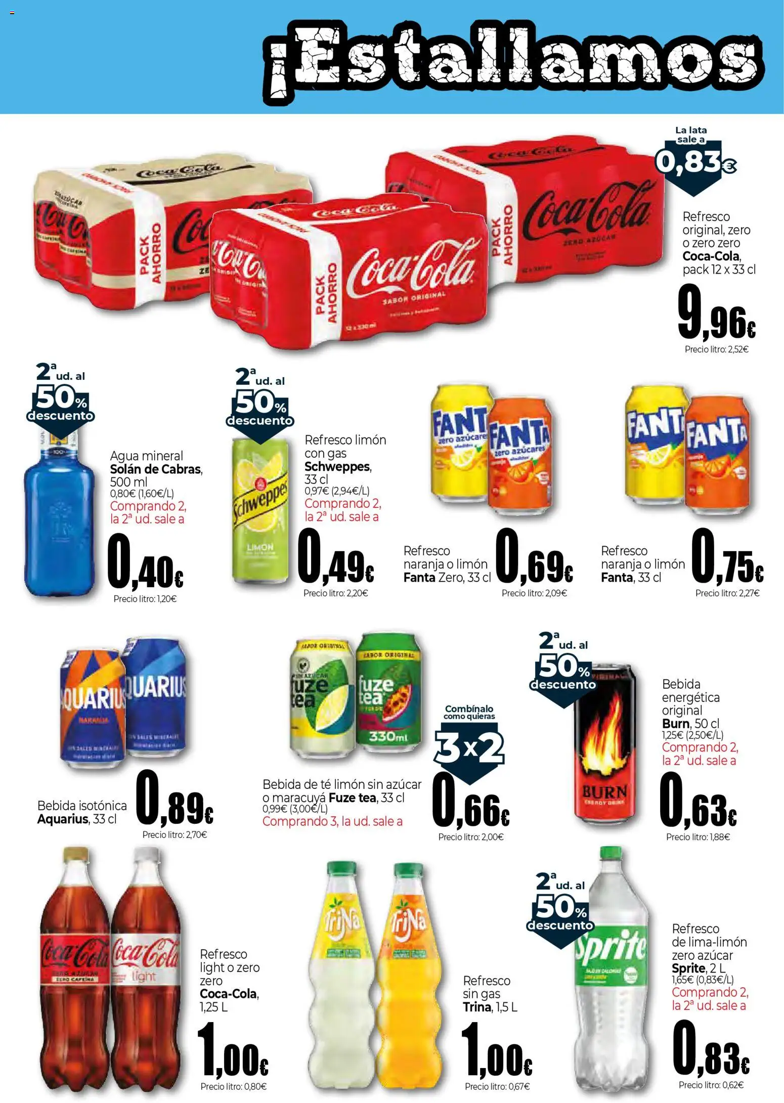 Unide - Super │ válido desde el 23.04.2026 | Página: 6 | Productos: Té, Πρίζες, Agua mineral