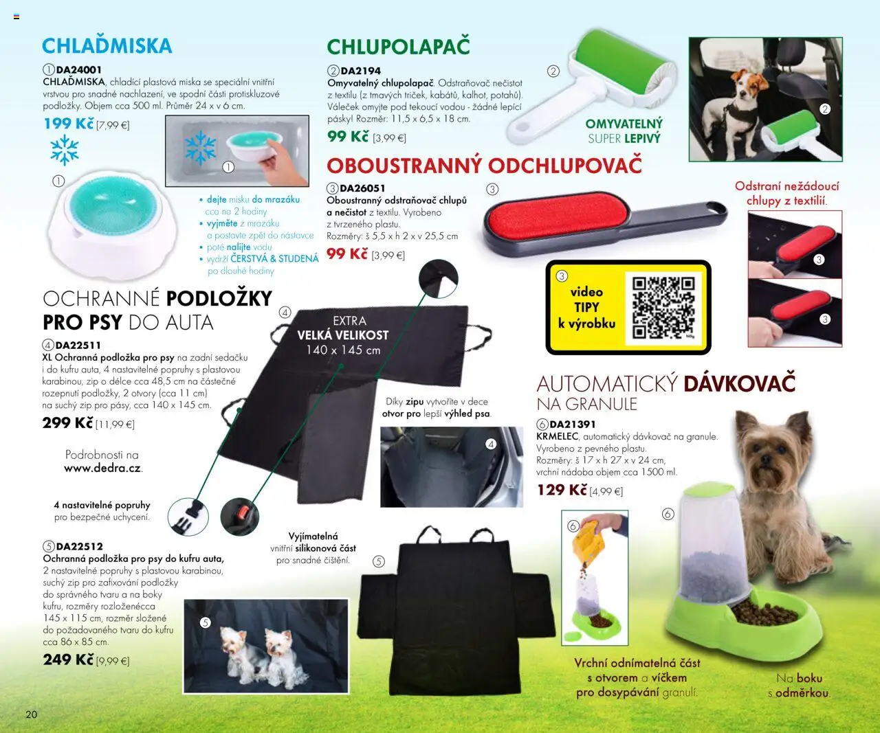 Dedra Katalog 7 2025 │ platný od 20.06.2025 | Strana: 20 | Produkty: Hodiny, Video