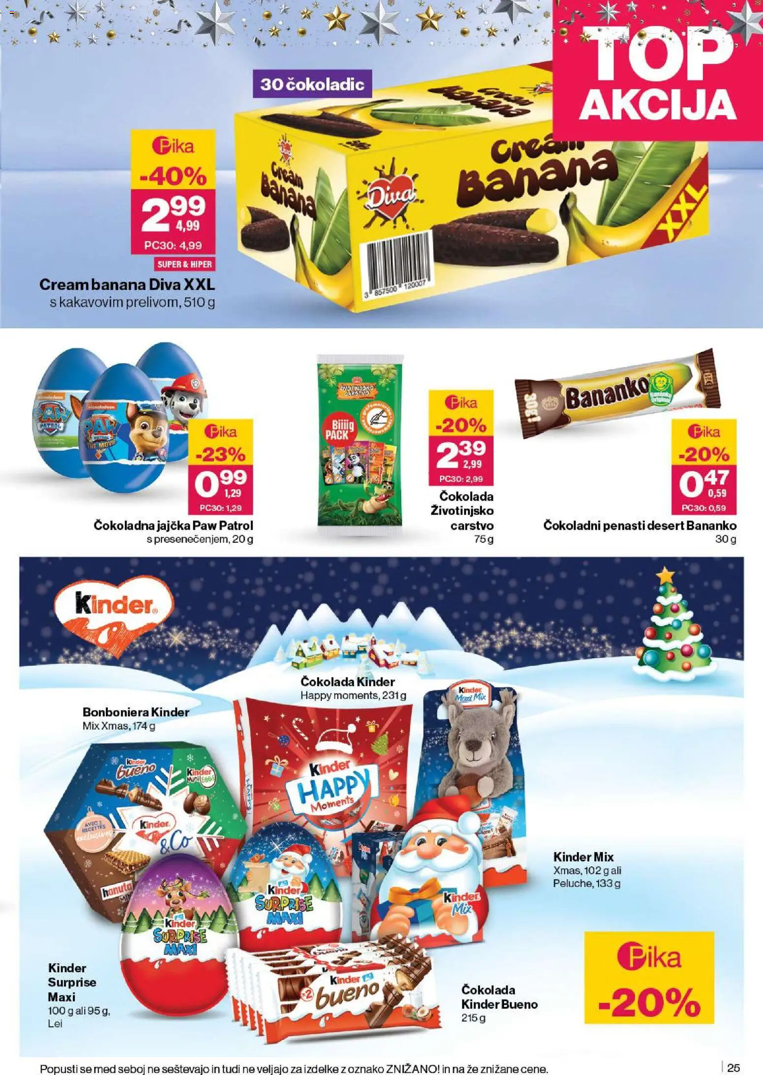 Novi Mercator katalog ponudbe – veljaven od 27.11.2025 | Stran: 27 | Izdelki: Bonboniera, Cokolada