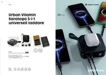 Lyreco - Branding solutions 2024 - Förhandsvisning av reklamblad från butik Lyreco aktuell från 12.03.2024 | Sida: 237 | Produkter: Laddare