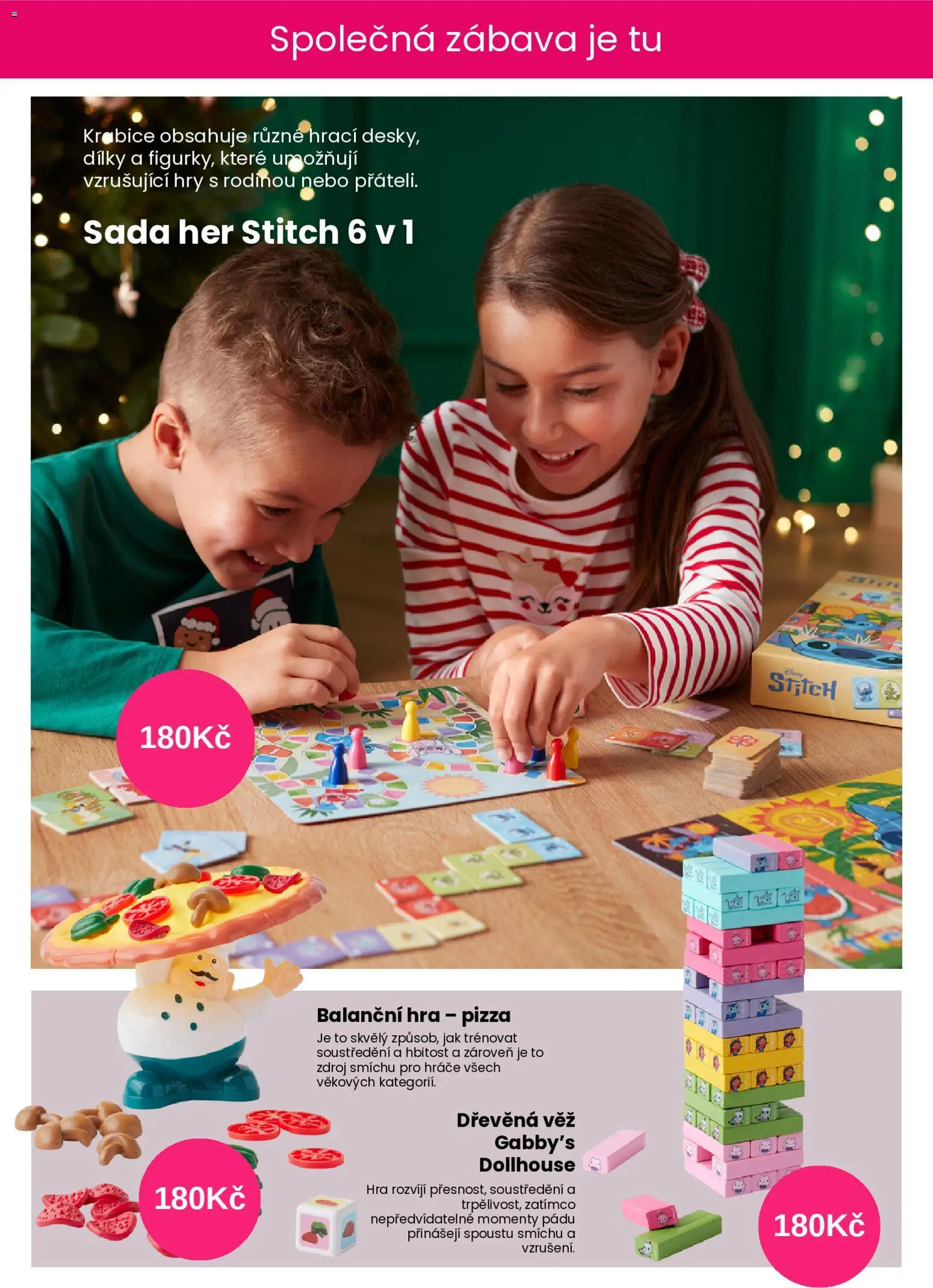 Pepco leták od 11.12.2025 | Strana: 8 | Produkty: Pizza, Gabby's Dollhouse, Krabice, Stitch