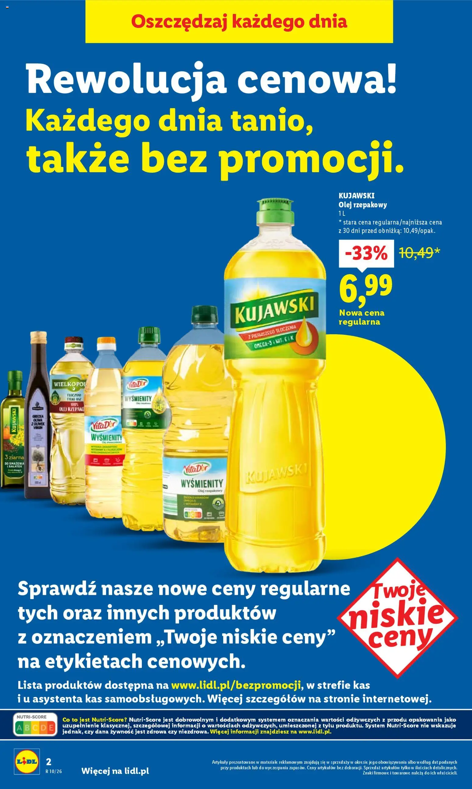 Lidl Polsko leták od 05.03.2026 | Strana: 2 | Produkty: Olej