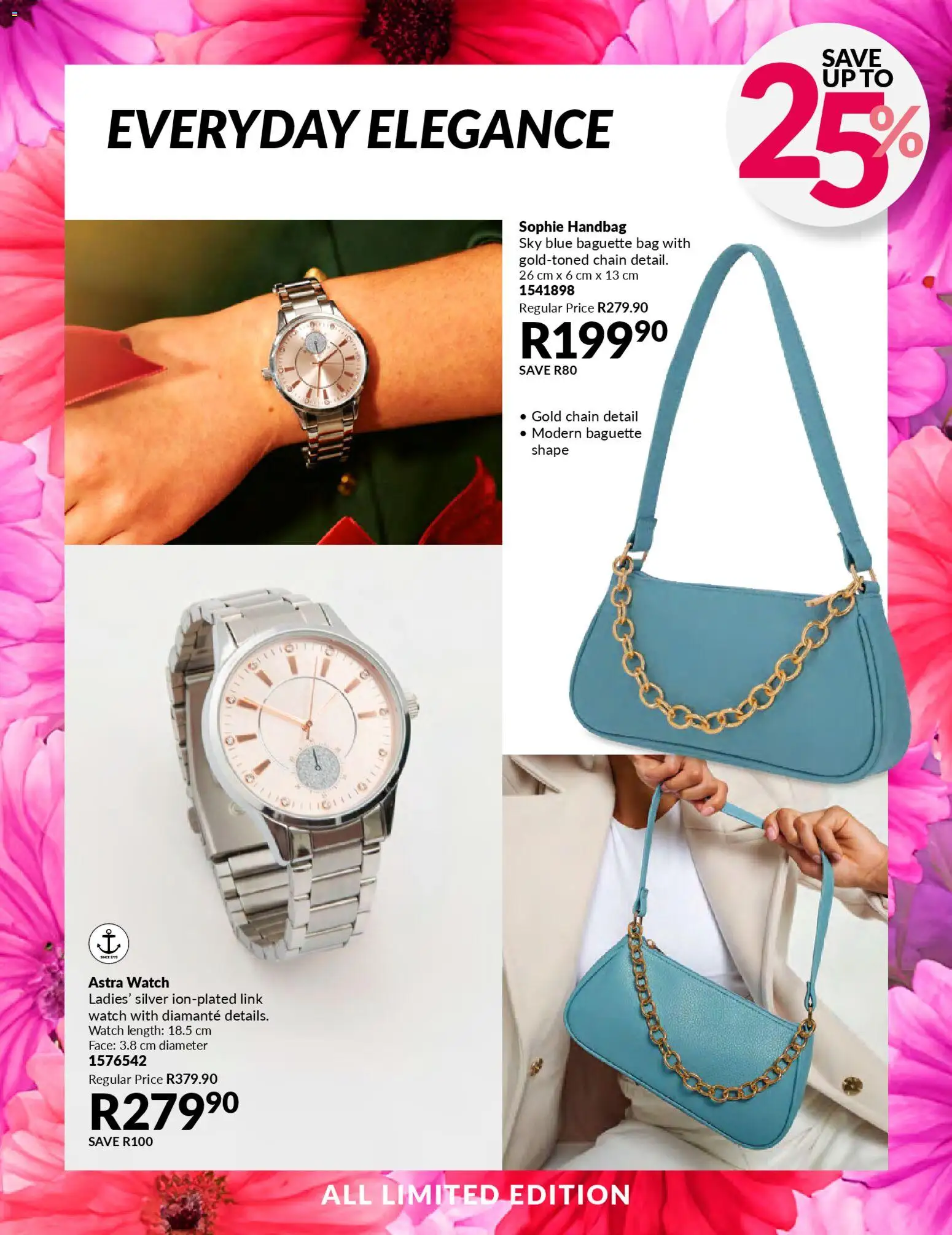 New Avon Beauty Fair catalogue – valid from 19.03.2026 | Page: 26 | Products: Watch, Handbag, Bag