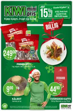 Forhåndsvisning av Kiwi kundeavis gyldig fra 01.12.2025