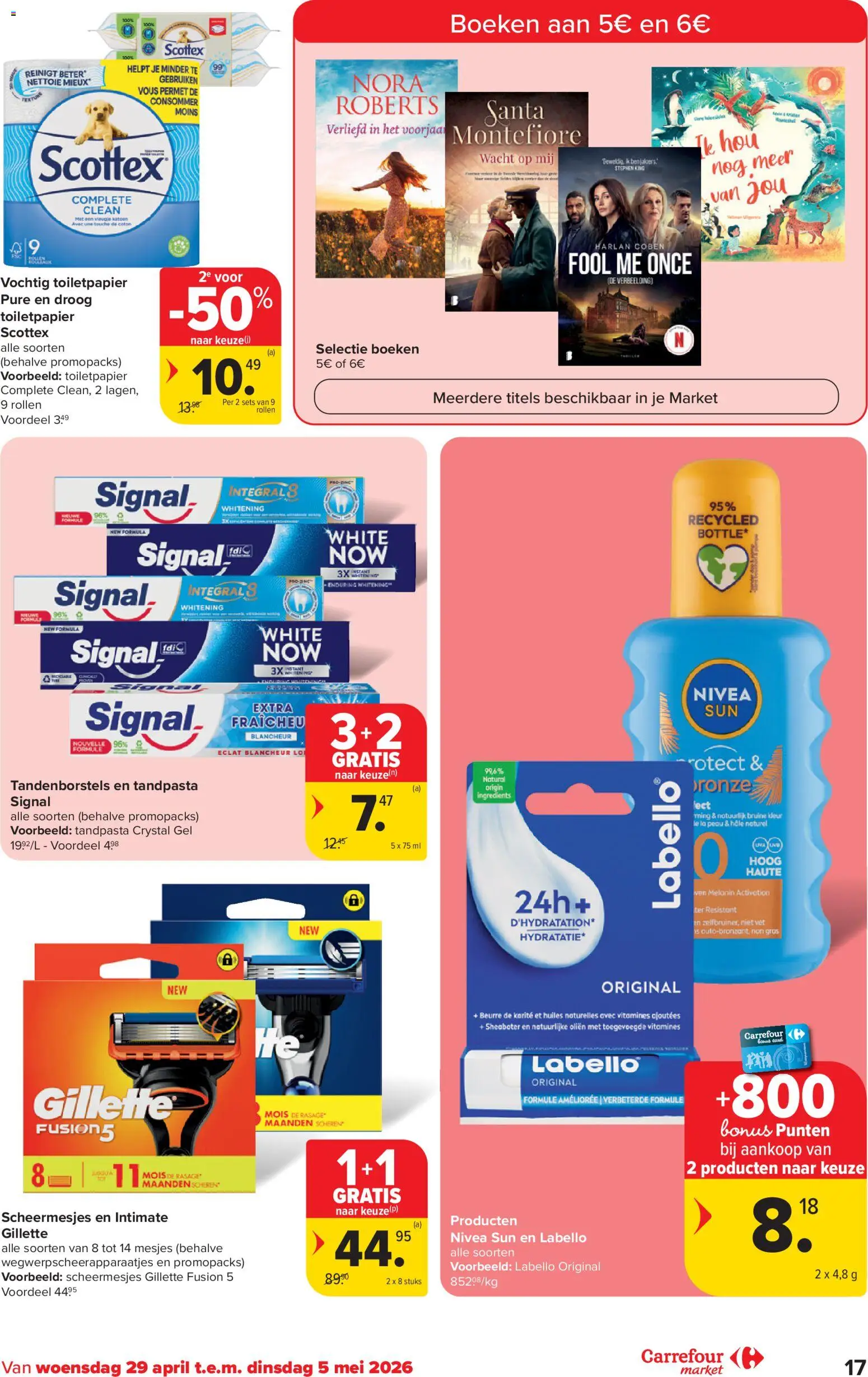 {H1} | Pagina: 17 | Producten: La, Gel, Toiletpapier, Tandpasta