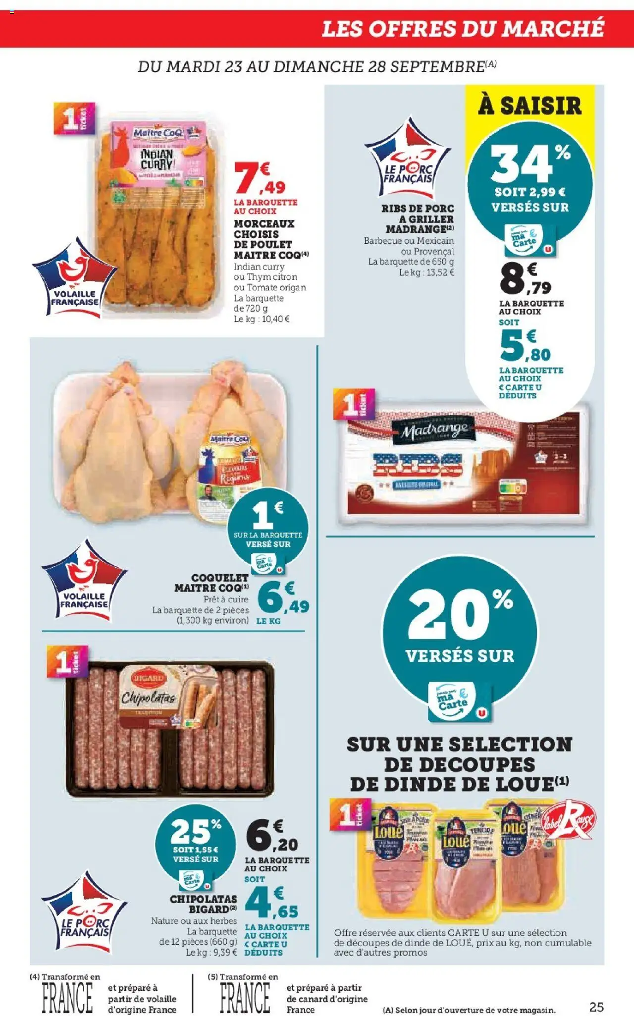  | Page: 25 | Produits: Barbecue, Volaille, Curry, Coquelet