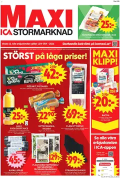 ICA Maxi - Kävlinge - Förhandsvisning av reklamblad från butik ICA Maxi aktuell från 13.04.2026